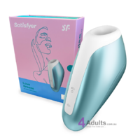 Satisfyer Love Breeze - Ice Blue with Air Pulse & Vibration