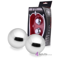 Sirs Silvered Geisha Balls 33mm