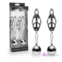 Deviant Monarch Weighted Nipple Clamps
