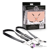 Labia Spreader Straps with Clamps