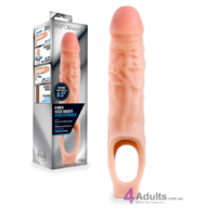 Performance 9 Inch Cock Sheath Penis Extender Flesh