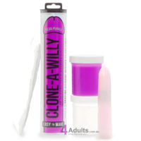 Clone a Willy Original Silicone Neon Purple