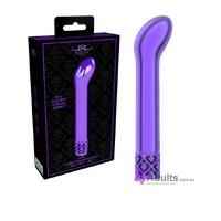 Rechargeable Vibrator 10 Speed ABS Bullet Purple