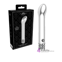 Rechargeable Vibrator 10 Speed ABS Bullet Silver