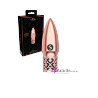 Rechargeable Vibrator 10 Speed ABS Bullet Rose Gold