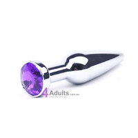 Metal Butt Plug III Purple
