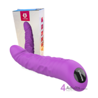 The King Rechargeable Vibrator Stimulator Purple
