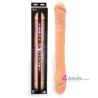 Exxtreme Double Dong 17in Flesh